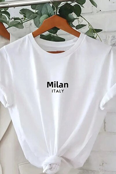DAXİS Sportwear Company Milano Printed Unisex Oversize T-shirt