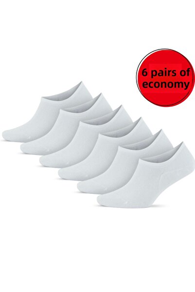 Çorap Kurdu Комплект от 6 унисекс памучни невидими спортни чорапи за маратонки