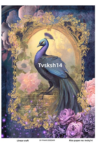 LİNEART ورق ديكوباج LineArt بنمط نحاسي - LA-TVSKŞ14