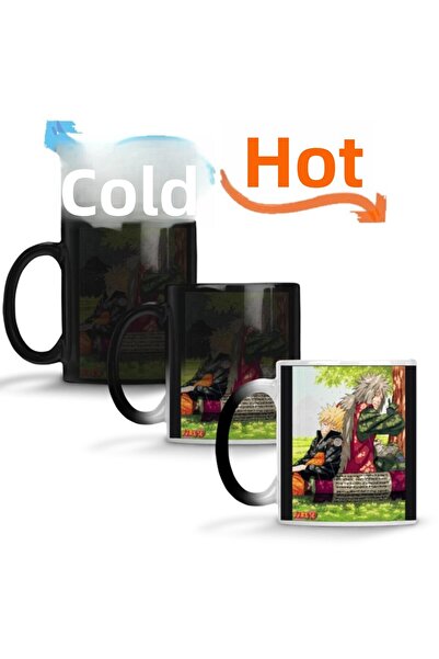 Baskı Dükkanı كوب ناروتو إي جيرايا السحري من البورسلين