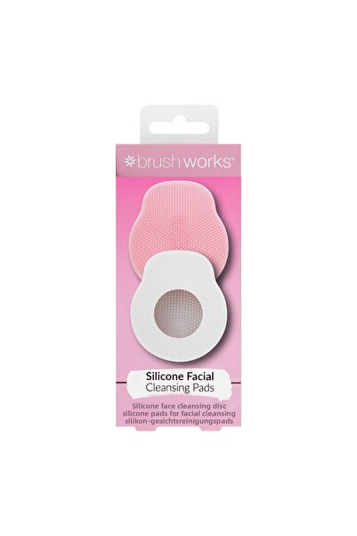 Brushworks Silicone Cleansing Pads - 2 Pack