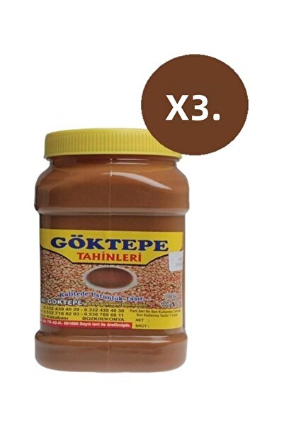Göktepe Tahini 935 g 3 Pieces - Package with Bran