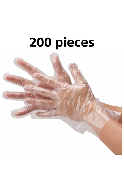 Generic Brand 200 Transparent Gloves - Bag Gloves