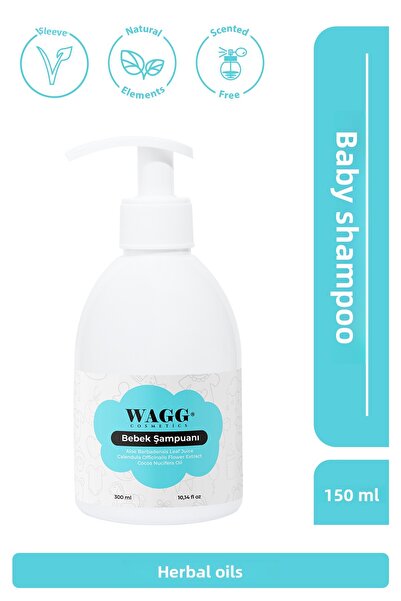 WAGG Cosmetics Organic Eye-Free Baby Hair Shampoo 300ml