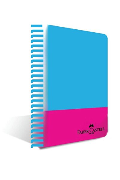 Faber Castell Pp Cover Neon 120 Sheets A4 Ruled Notebook Set of 4