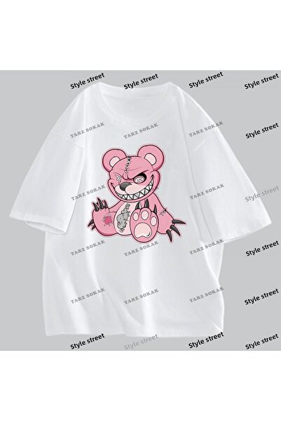 Adrift Y2K Unisex Harajuka Anime Retro Kawai Kuromi T-shirt Κωδικός-Μπλε-Ετικ...