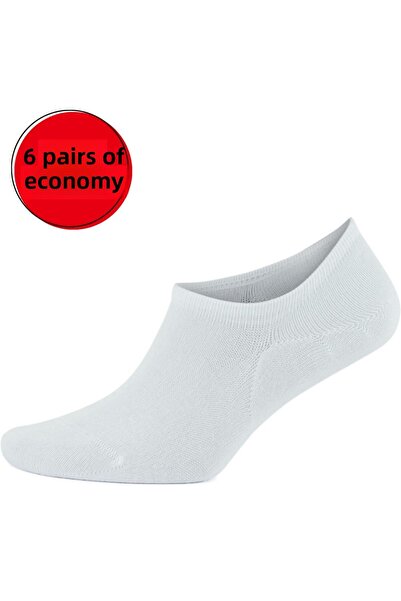 Çorap Kurdu Комплект от 6 унисекс памучни невидими спортни чорапи за маратонки