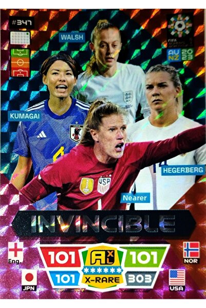 Panini بطاقة INVINCIBLE WOMENS WORLD CUP