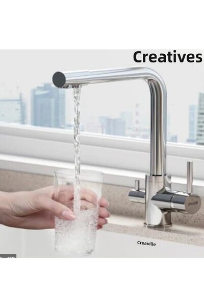 Creavit Dw8700 صنبور المطبخ مع مخرج مياه الشرب