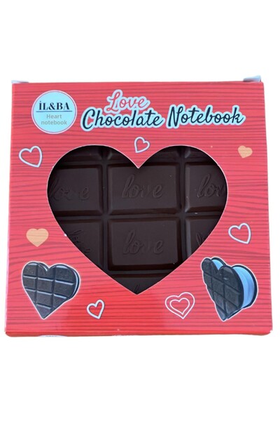 BalonKasaba Heart Chocolate Scented Notepad