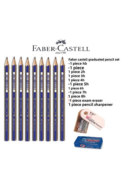 Faber Castell Art Marker Faber Graduated Pen Set Charcoal Set H Series 9 Pieces