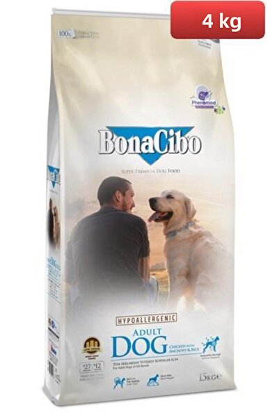 BonaCibo Ρύζι με κοτόπουλο και αντζούγια για ενήλικες 3 κιλά