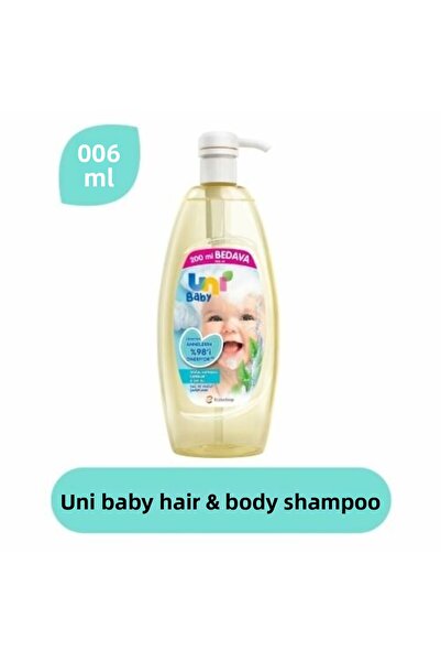 Uni Baby شامبو شعر وجسم الأطفال حديثي الولادة 900 مل