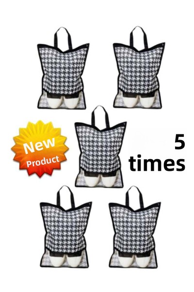 DEMİROĞLU EV TEKSTİL Οργανωτής βαλίτσας τσάντας παπουτσιών 5 τεμαχίων