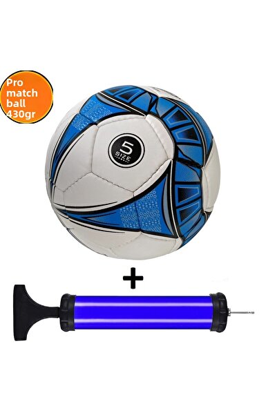 MUBX كرة Pro Match مخيطة يدويًا، كرة قدم متينة للغاية على الأرض الصلبة، كرة ه...