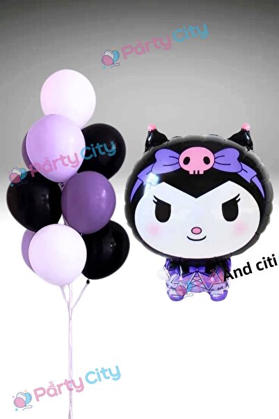 Party City Kuromi Themed Mini Balloon Set
