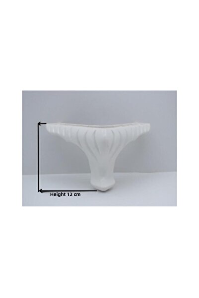 İstanbul E-Hırdavat Furniture Sofa Leg Base Sofa Bed Chester Seating Group Leg 12 Cm 8 Pieces