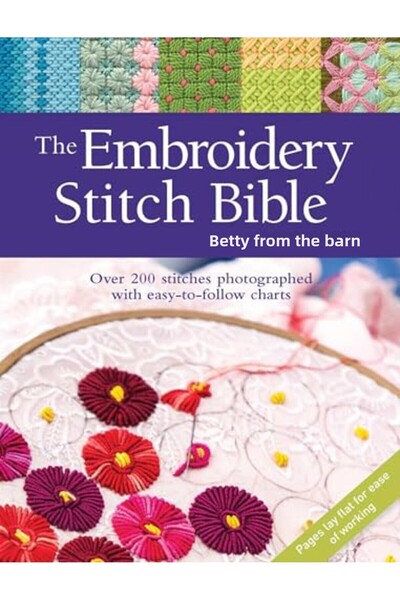 Search Press كتاب التطريز اليدوي يحتوي على أكثر من 200 غرزة مصورة مع مخططات س...