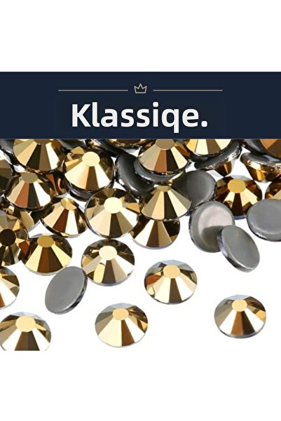 Klassiqe حجر الهيماتيت الذهبي (5 مم) - 1440 قطعة - يلتصق بالكي