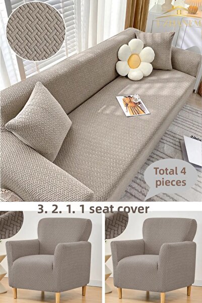 uzhanem Калъф за диван от ликра - 3 2 1 1 Модел Домашен текстилен продукт