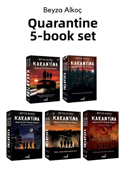 İndigo Kitap Karantina 1 - 2 - 3 - 4 - 5 Set