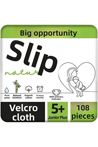 Sleepy Natural Big Deal Package Baby Diapers Size 5+ Junior Plus 108 Pieces