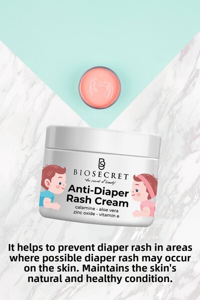 Biosecret كريم الوقاية من طفح الحفاضات كريم مضاد للطفح الجلدي 100 مل BIO56