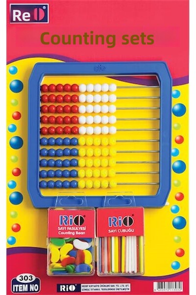Rio Set de numere (numărul abacului, stick, fasolea numărului)