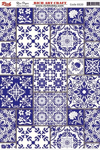 Rich Rice Decoupage Paper Code:8320