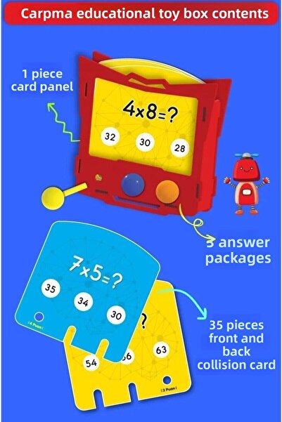 yükselen zeka Multiplication Teaching Toy