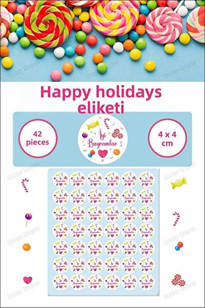 Sticker Ekspres Suaya Resistant Sugar Good Eid Label Ramadan and Al-Adha Sticker