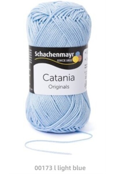 Schachenmayr Originals 173 Amigurimi Summer Knitting Thread 100% Cotton Thread Light Blue 173