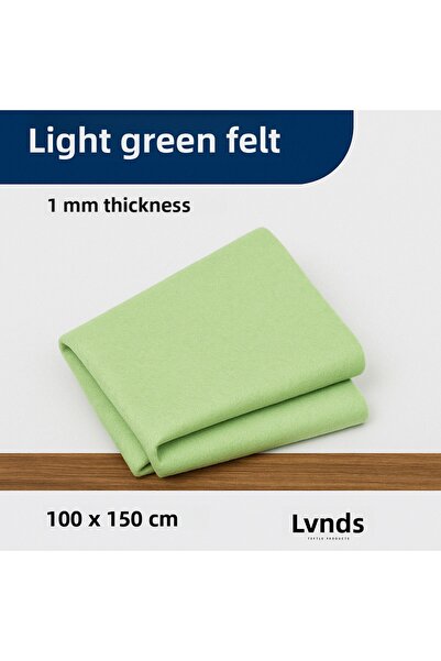 Lavanderi قماش لباد رقيق 150 سم عرض 1 مم سمك لباد نشاط 100 × 150