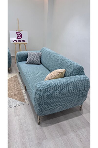 dyg home Husa de scaun si husa de husa pentru canapea pentru trei persoane