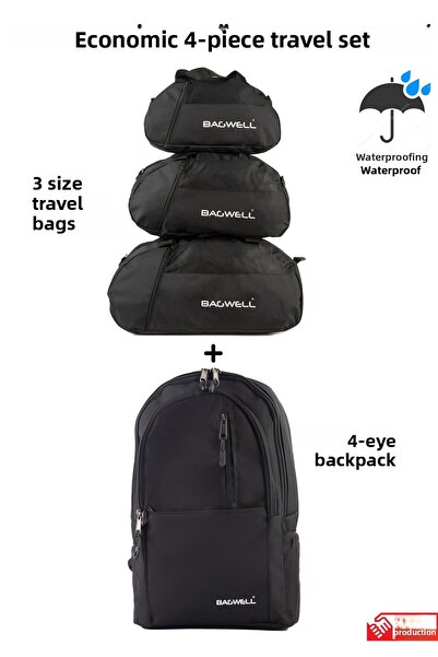 BAGWELL Economical Set of 4 Sports and Travel Set