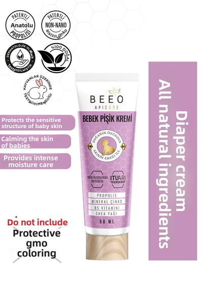 BEE'O Apibaby Anti-Rash Cream with Propolis