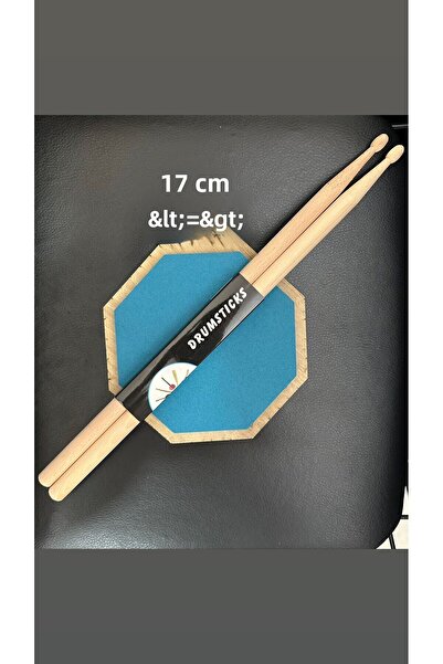 SEGAH TASARIM وسادة تدريب على الطبلة مقاس 17 سم باللون الأزرق - DRUMBUTT
