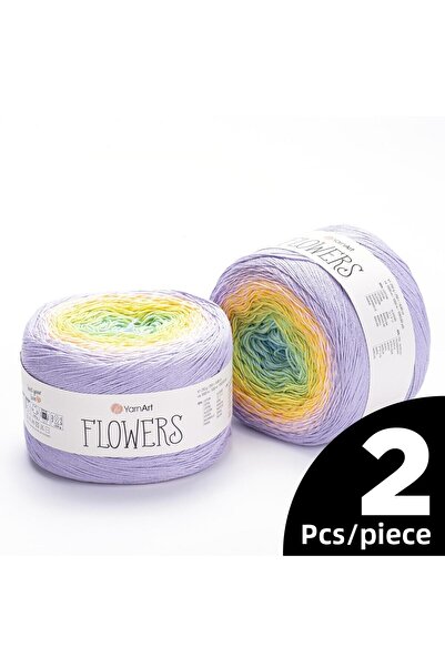Yarnart زهور - إبرولي - 285 - 2 قطعة