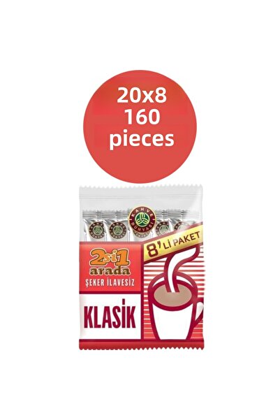 Kahve Dünyası 2 in 1 Classic 8*20(160pcs)
