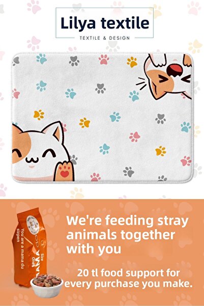 Lilly Home الحيوانات الأليفة، منتجات القطط، مقاومة للبقع، ملحقات القطط، ملحقا...