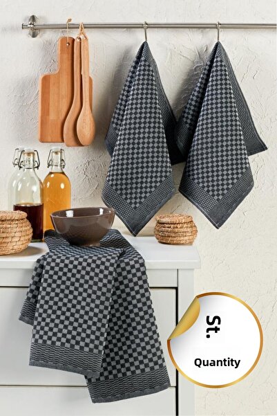 TİNİMİNİ HOME قطعة قماش لتجفيف المطبخ منقوشة على شكل رقعة الشطرنج | 40×60 سم ...