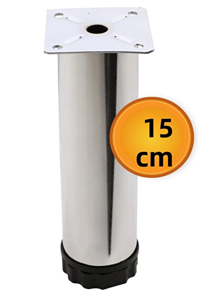 NUBLADO Hobbit Metal reglabil 15 Cm Mobilier cromat Canapea Fotoliu Baza Boos...