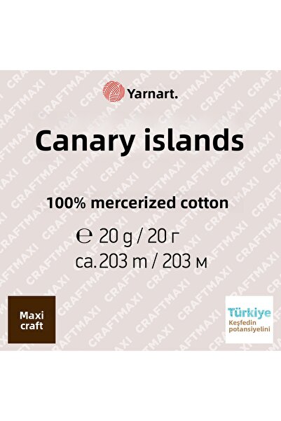 Yarnart Canarias - Mercerized Lace Floss Saks Blue-4915