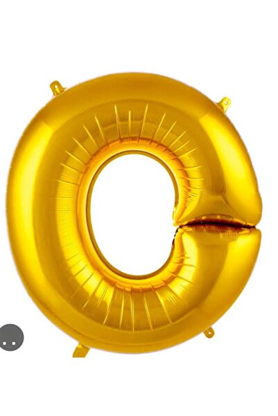 Tasarım Metallic Gold Color Letter Balloon 100 cm