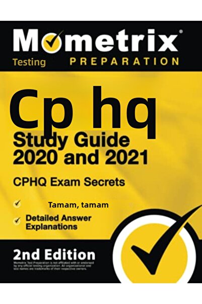 Ingram Internatıonal Inc دليل دراسة امتحان Cphq لعامي 2020 و2021، أسرار امتحا...