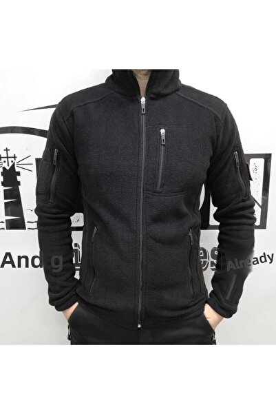 Silyon Askeri Giyim اللون الأسود التكتيكي القطبي العسكري نوع 5 جيوب