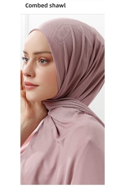 meva asel شال وشاح من القطن الممشط من Asel&meva