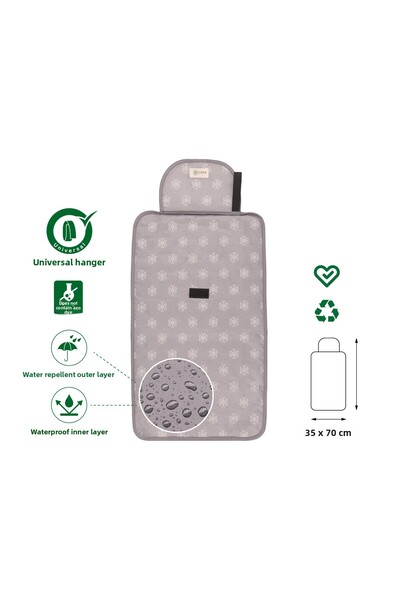 Been Practical Bottom Opening Mat Gray