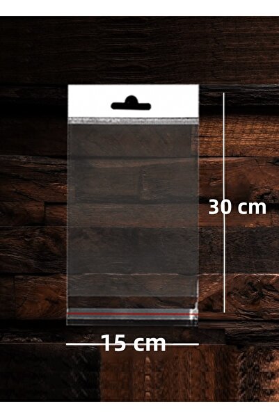 Hyd حقيبة Opp مع شريط تعليق (15x30) 100 قطعة