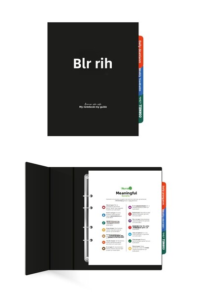 hukuk öğretir 2026 Guide Workbook Daily - Weekly - Work Planner Cornell Method